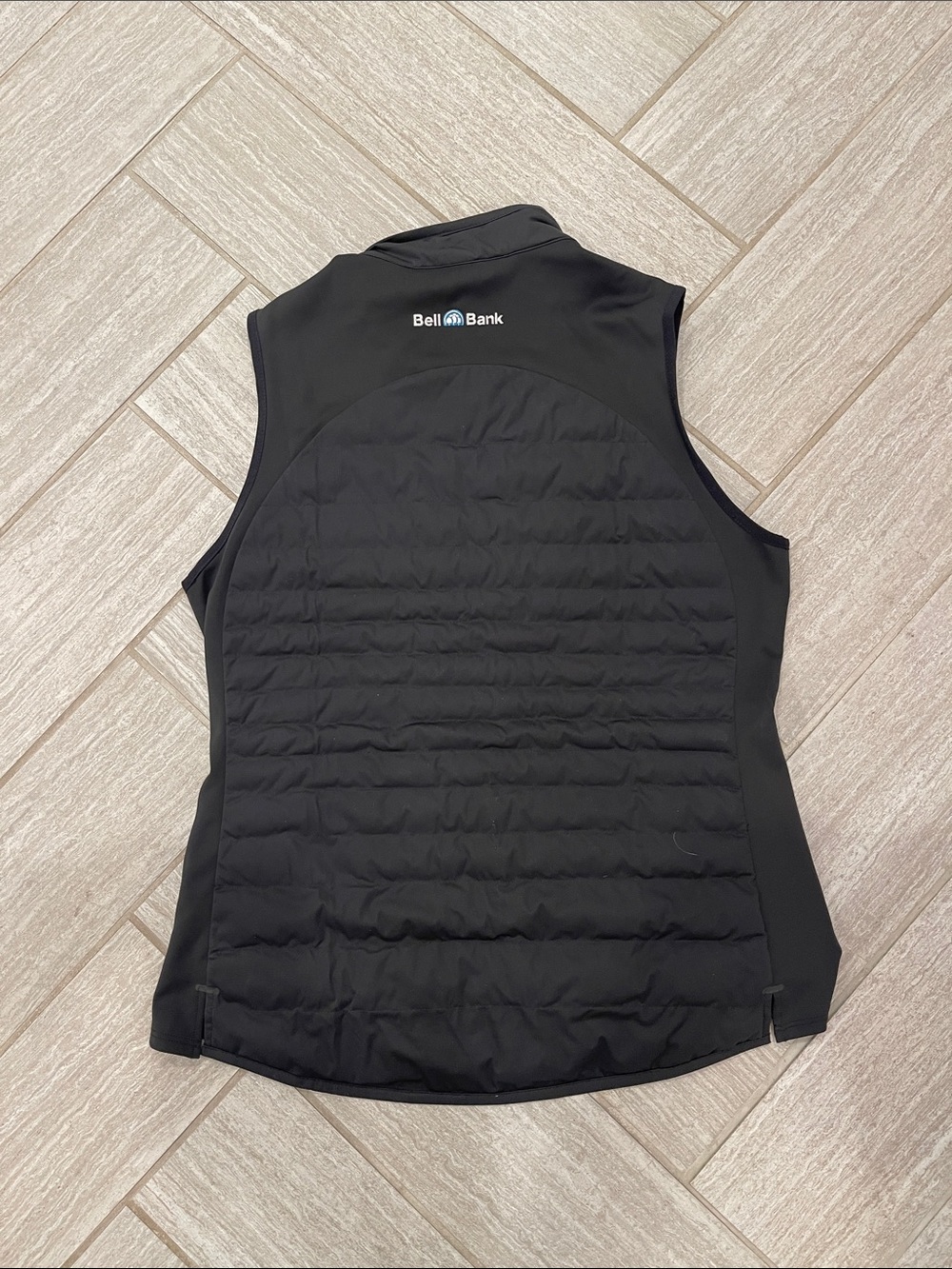 Peter Millar Black Quilted Hybrid Vest - Women's Lightweight Layer - Picture 3 of 4